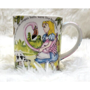 Alice In Wonderland By Paul Cardew England Porcelain 12oz Coffee Mug 2010